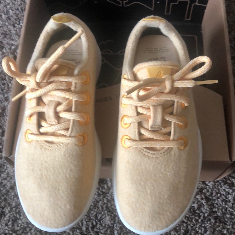 Allbird wool running shoes